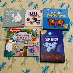 Lot of Children’s books space puzzle book